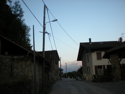 Réseaux électriques Villaroux commune de Savoie